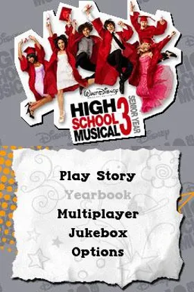 High School Musical 3 - Senior Year (USA) (En,Fr,Es) screen shot title